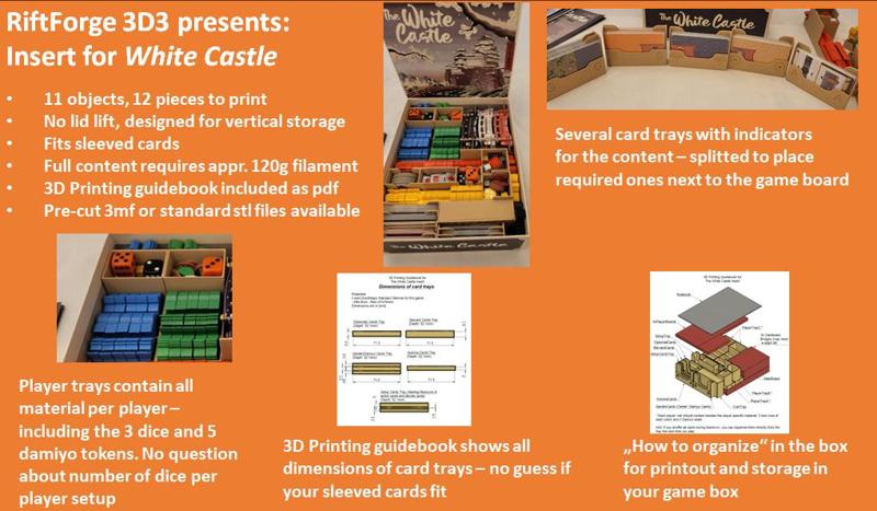 The White Castle - Insert/Organizer