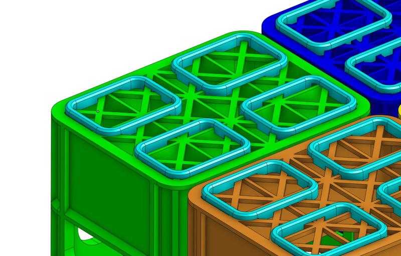 Bierkisten Minimalistic Feet