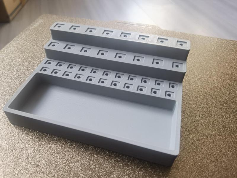 Polishing head storage box