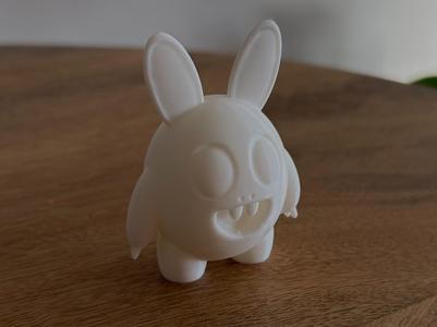 Egg bunny monster