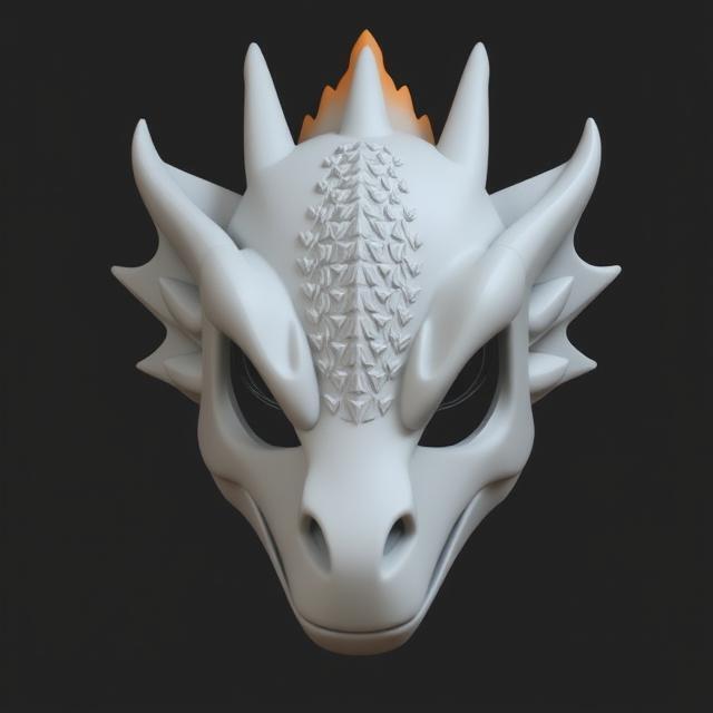 Mega Charizard X – Dragon Face Mask