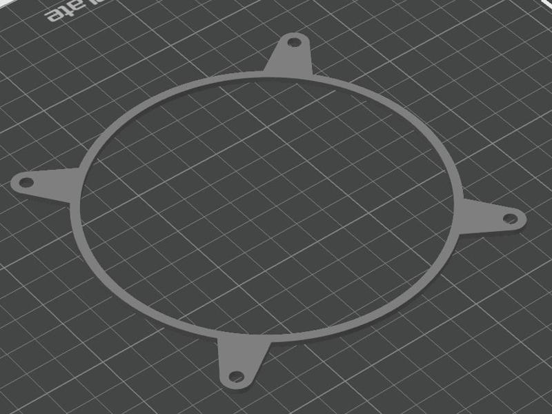 120mm fan cover template