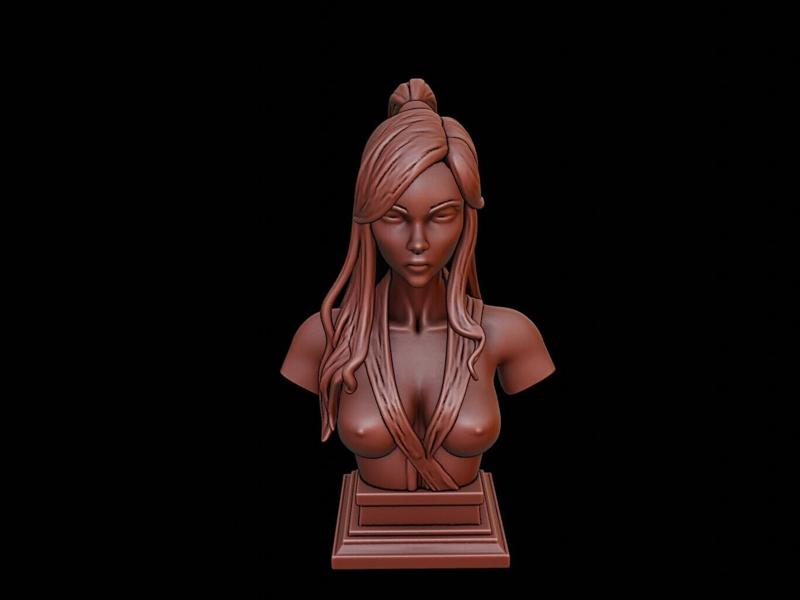 Yuki-onna Beast Bust
