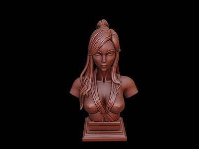 Yuki-onna Beast Bust