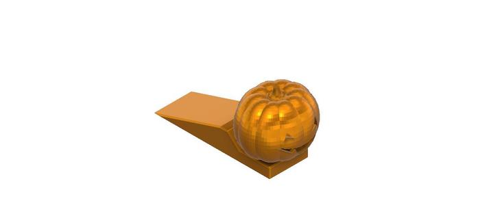 Kürbis Türstopper ( Halloween / Herbst )