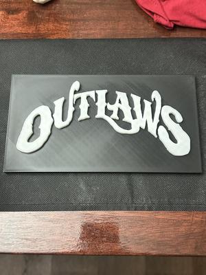 Outlaws Band Sign