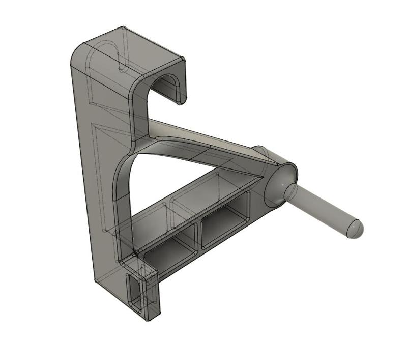 Slide in Reinforcement Mount Mirrored