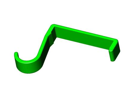 Hayworth Compose Cubicle Hook (remix for 10mm top caps) - Untested