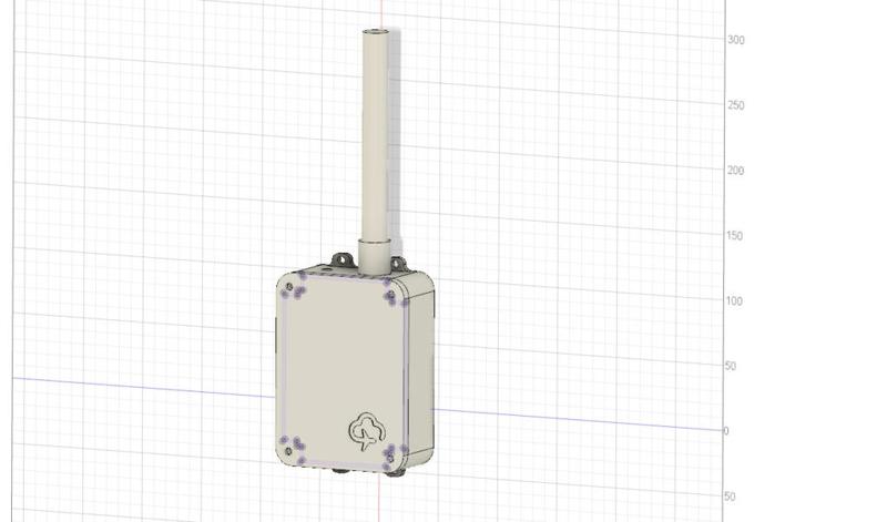 Outdoor Enclosure for RPi4-based FR24 (FlightRadar) SDR Receiver