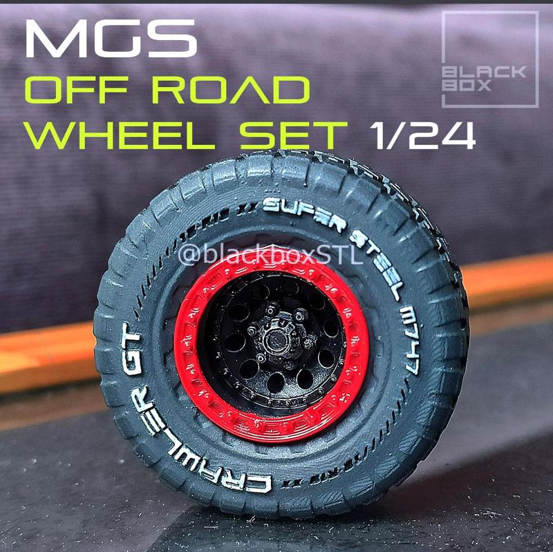 MGS Offroad Wheel set with beadlock 1-24th