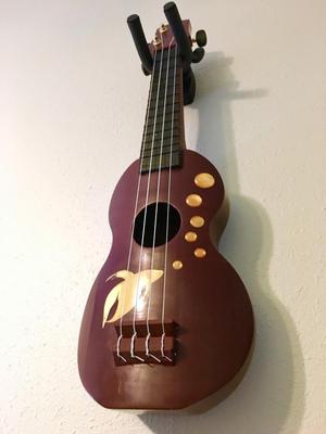 Solstie Uke with Betta Splendens Inlay