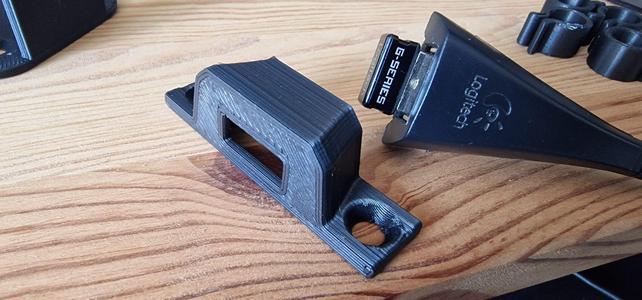 Logitech g700s dongle mount