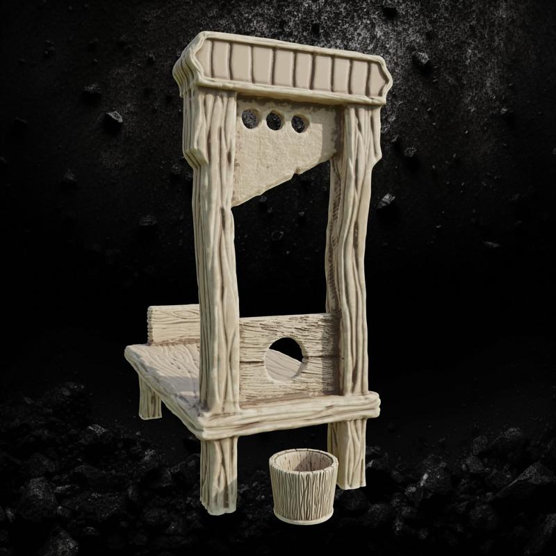 Medieval Torture Guillotine