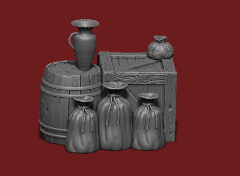 Merchant Stacked Goods