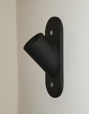 Wall Mounted Spool Holder (for use with PVC to complete)