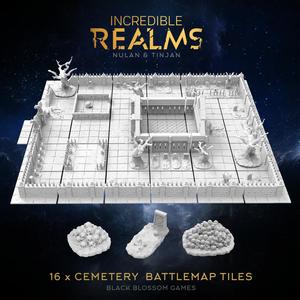 Cemetery Battle Map :: Incredible Realms Nulan & Tnjan