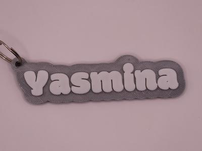 Name tag Yasmina