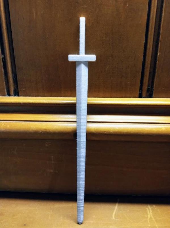 One print sword