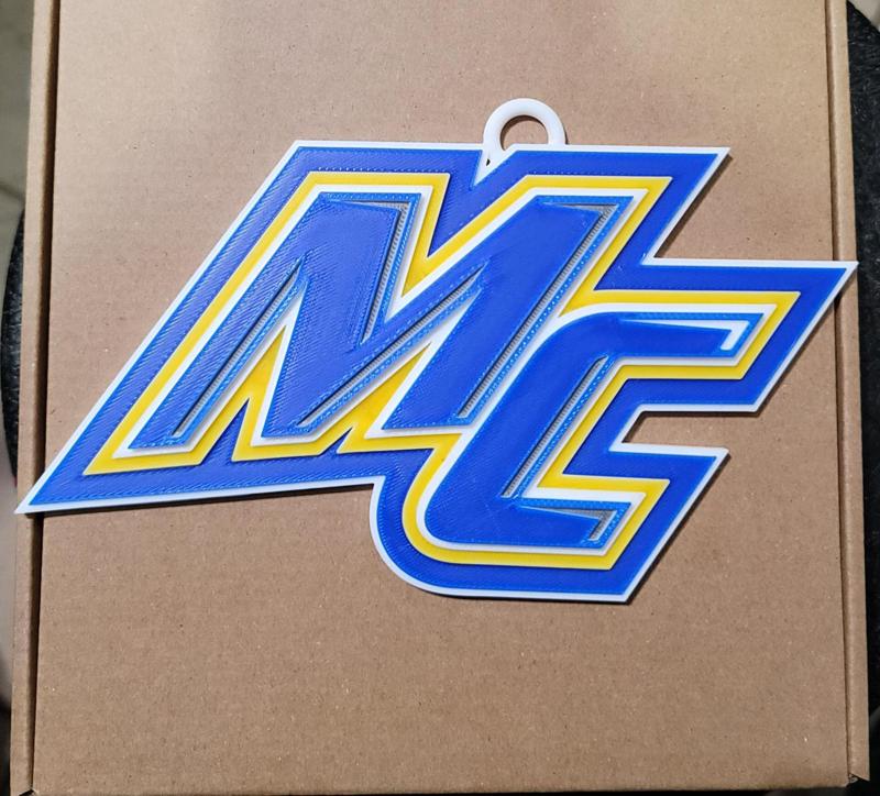 MERRIMACK 3D Logo 180mm series