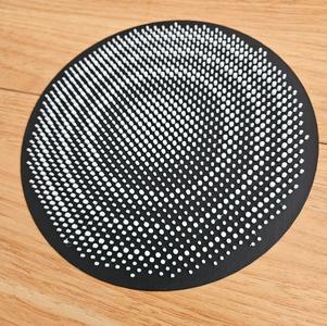 Circular Metalens Wall Art 