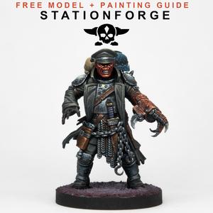 Corrupted Guard Sergeant Painting Guide + Model