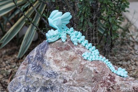 ARTICULATED DRAGON WITH WINGS 031.stl