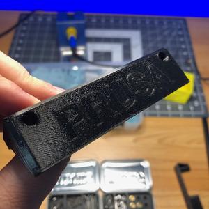 Flipped Delta Prusa PSU Cover Logo