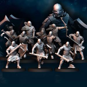 10x Outriders Blood-Handed orcs | Blood-Handed Orcs | Fantasy