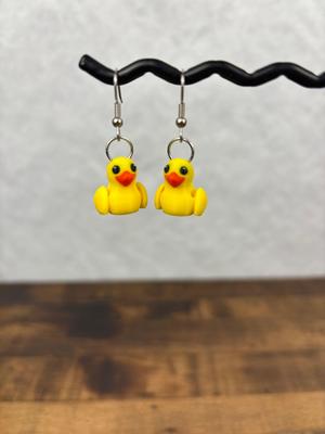Duck Earrings