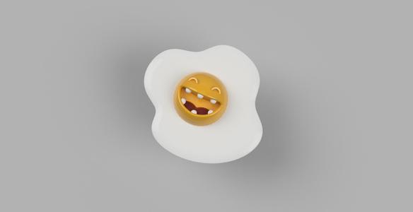 Eggmilio - happy over easy egg