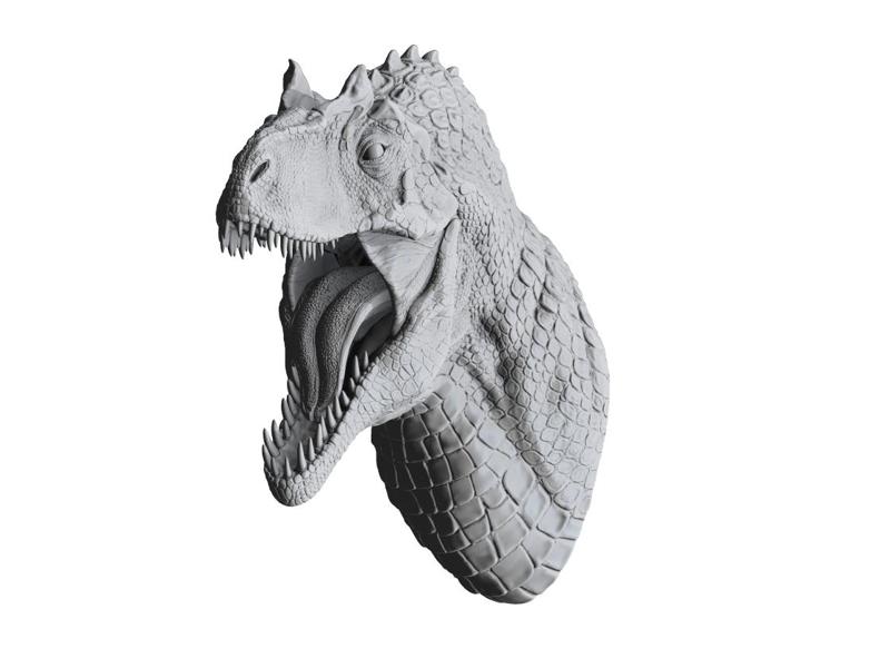 Allosaurus bust