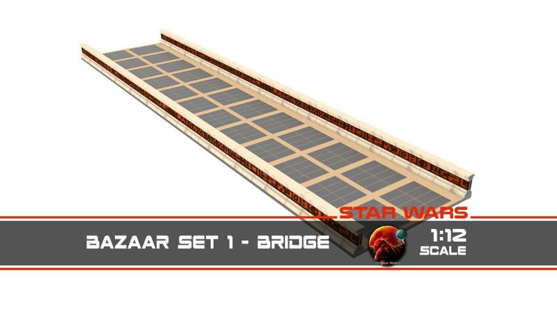 Ralph McQuarries Bazaar  - Set 1 - Bridge