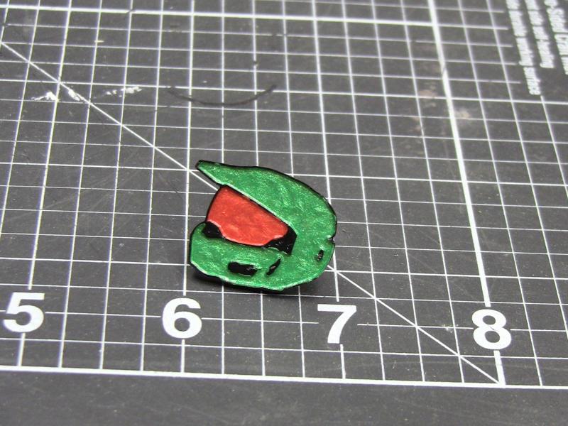 Halo Helmet Enamel pin