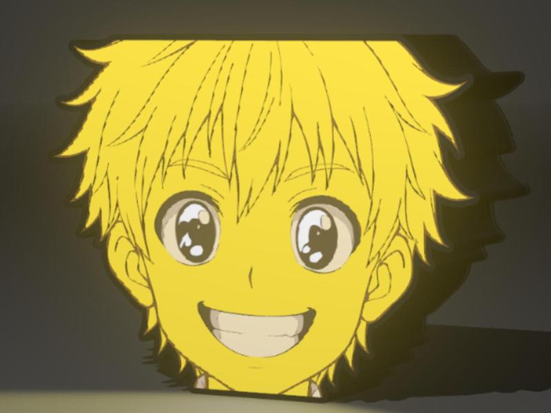Anime Lightbox 3D printed 
