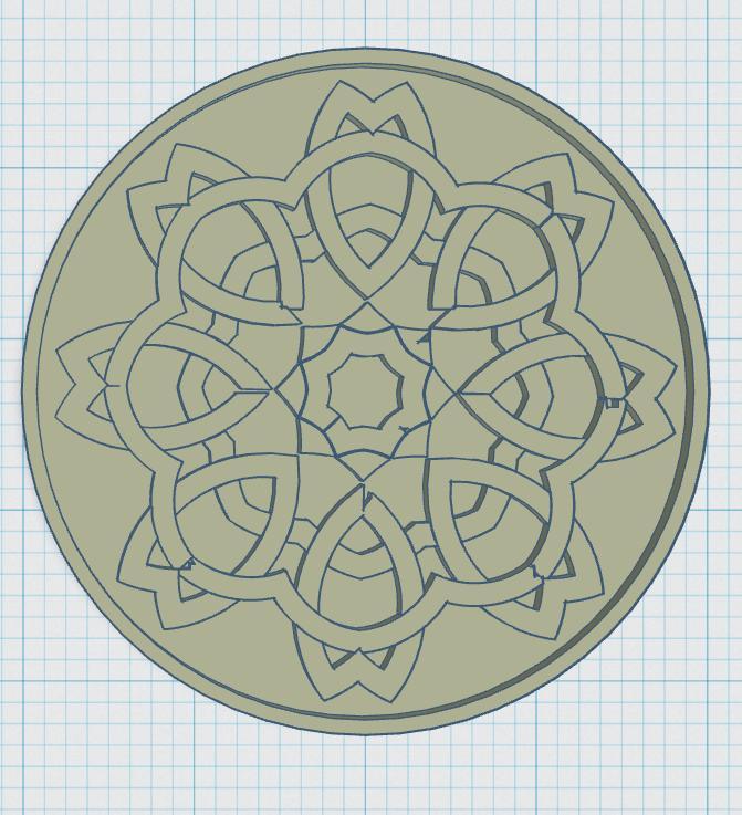 Celtic Style Coaster 2