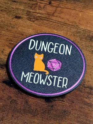 Dungeon Meowster Coaster