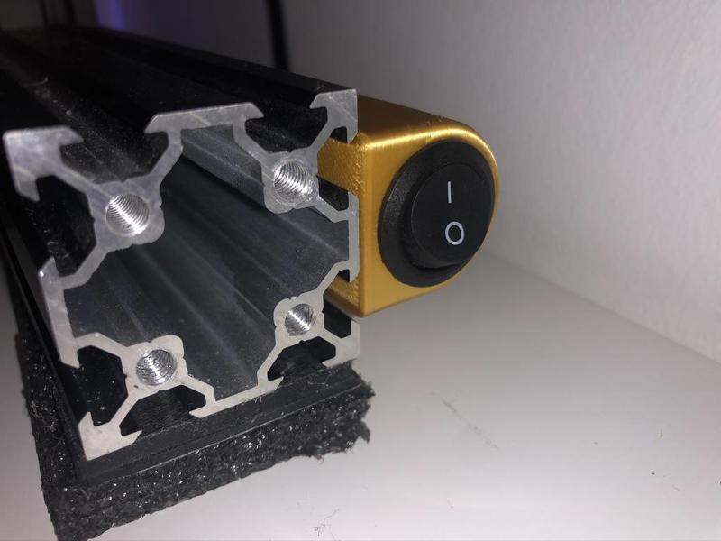 20mm Switch Case 2020 Aluprofile