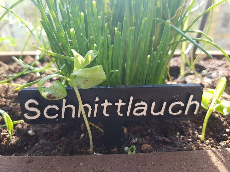 Gartenschilder Deutsch (Garden signs german)