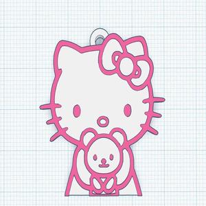 Hello Kitty Key Chain with/without ring