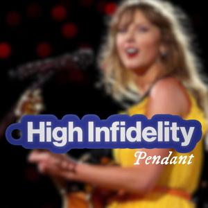 Taylor Swift High Infidelity Keychain Pendant Midnights