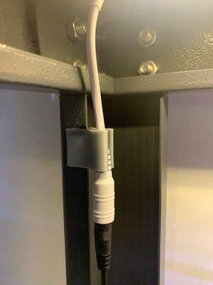 LED Power cord bracket