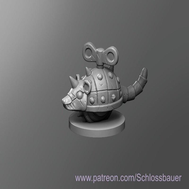 Clockwork rat