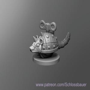 Clockwork rat