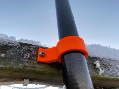 Ham radio antenna holder