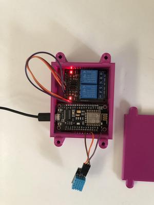 NodeMcu_V3  ESP8266 Double Relay Case2