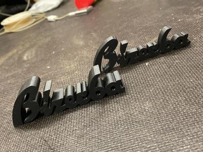 Original Bizerba Lettering