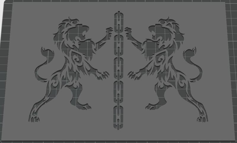 House Fenring Stencil