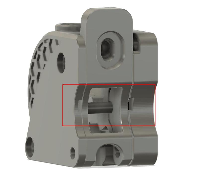 HGX Lite Extruder Shell with 16mm Shaft