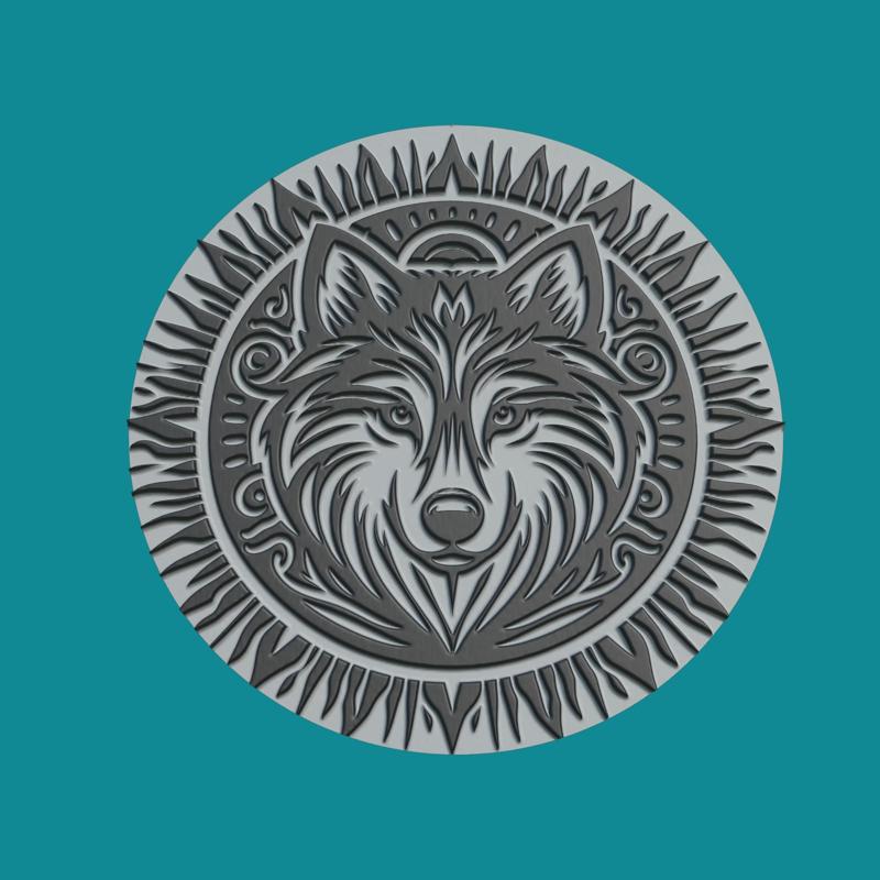 Wolf Medallion
