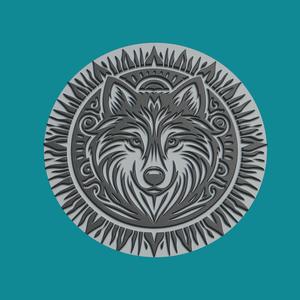 Wolf Medallion